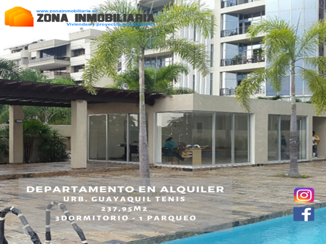 #722 - Departamentos para Alquiler en Guayaquil - G - 1