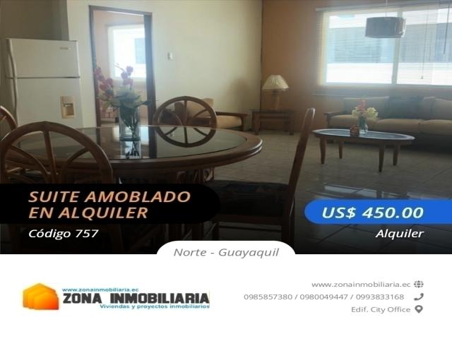 #757 - Departamentos para Alquiler en Guayaquil - G - 1