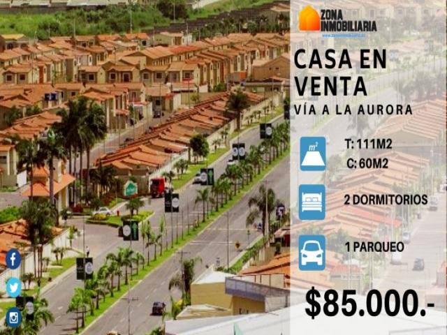 #575 - Casas para Venta en Daule - G - 1